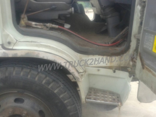 รถบรรทุก 6 ล้อดัมพ์ติดเครน ยี่ห้อ HINO FL172 เครน 3 ตัน 3 ปอก 2 ชัก ปีจดทะเบียน 2531