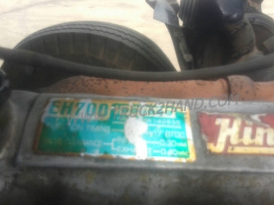 รถบรรทุก 6 ล้อดัมพ์ติดเครน ยี่ห้อ HINO FL172 เครน 3 ตัน 3 ปอก 2 ชัก ปีจดทะเบียน 2531