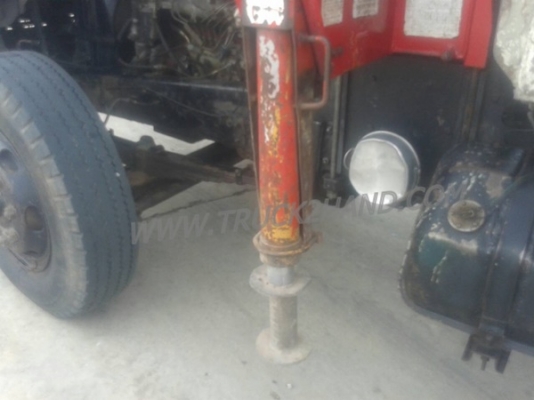 รถบรรทุก 6 ล้อดัมพ์ติดเครน ยี่ห้อ HINO FL172 เครน 3 ตัน 3 ปอก 2 ชัก ปีจดทะเบียน 2531