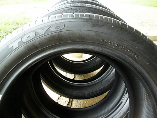 ยางซิ่งขอบ18 โตโย 235-50-R18ลงพื้นปี14 (4เส้น3,900บ) ยางซิ่งขอบ18 โตโย 235-50-R18ลงพื้นปี14 (4เส้น3,900บ)