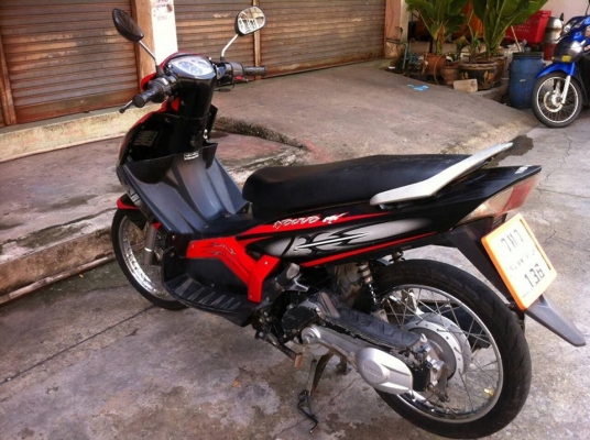 Nouvo ปี 51 ลายก้างปลา สีแดง ดำ รถบ้าน เครื่องเดิมๆ สวยๆ มีเล่ม เอกสารครบ