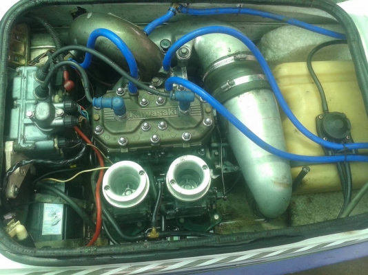 Jet Ski KAWASAKI 750 มือสอง สภาพดี เครื่องแต่ง ท่อแต่ง แรงเร็ว 58,000 สนใจติดต่อ097-343-9877 (โคราช)