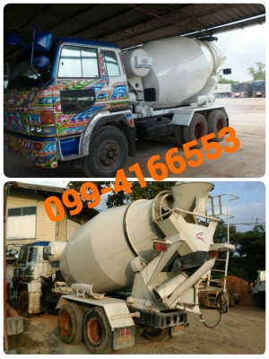 ขาย รถโม่ปูน 10ล้อ 2เพลา Hino มิกซ์ได้ 7คิว(ปิดการขาย)