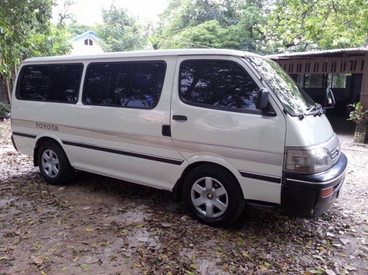 ขายรถตู้โตโยต้า ไฮเอท ปี 96 เครื่อง 2J เกียร์ออโต้ ติดแก๊ส ngv