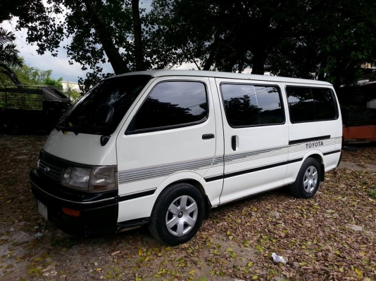 ขายรถตู้โตโยต้า ไฮเอท ปี 96 เครื่อง 2J เกียร์ออโต้ ติดแก๊ส ngv