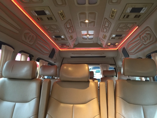 รถตู้แต่งเต็ม ปี2007 แอร์ไมโครบัส มองหารถตู้โทรเลย 087-775-8887