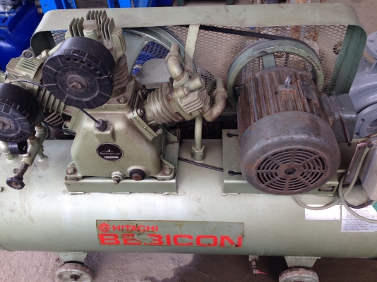 ขายปั้มลม Hitachi มอเตอร์ Teco 7.5HP. ถัง 230 ลิตร สภาพสวยเดิมๆ พร้อมใช้งาน ขายปั้มลม Hitachi มอเตอร์ Teco 7.5HP. ถัง 230 ลิตร สภาพสวยเดิมๆ พร้อมใช้งาน