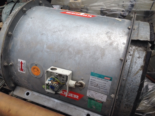 ขายโบวเวอร์ ดูด-เป่าอากาศในท่อ KRUGER 0.5HP. 380V สภาพดี หมุนนิ่มพร้อมใช้งาน ขายโบวเวอร์ ดูด-เป่าอากาศในท่อ KRUGER 0.5HP. 380V สภาพดี หมุนนิ่มพร้อมใช้งาน