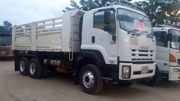 ขายรุบรรทุกสิบล้อดัมพ์ ISUZU 360 ปี 53 กระบะสามมิตร มีระบบลากพ่วง สนใจติดต่อกุ้งบางมด 098-3248078