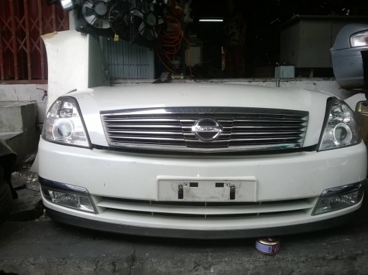 ขาย แผงหน้าตัด พร้อม ฝากระโปรง Nissan Teana รุ่น2 ไฟหน้า ซีนอน Xenon