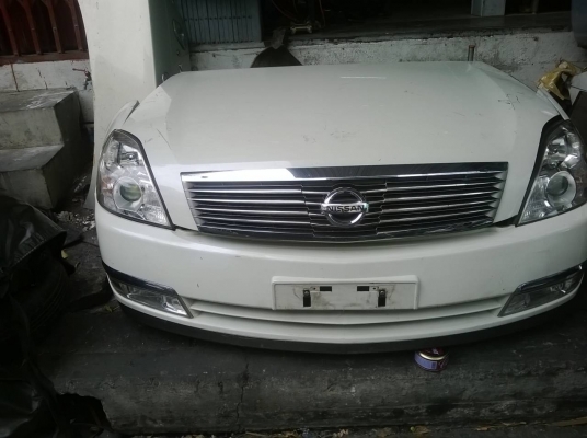 ขาย แผงหน้าตัด พร้อม ฝากระโปรง Nissan Teana รุ่น2 ไฟหน้า ซีนอน Xenon