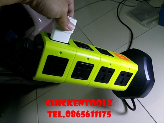 ปลั๊กไฟทาวเวอร์ 4 ชั้น มีสวิทช์เปิด - ปิด แยกในแต่ละชั้น พร้อม LED สีแดงจะติดโชว์เมื่อเปิดสวิทช์ใช้งาน สายไฟยาว 1.5 ม. รุ่นใหม่ม้วนสายไฟเก็บได้ มีปลั๊กไฟทั้งหมด 15 ปลั๊ก และ 2 port USB ปลั๊กแน่นเสียบแล้วไม่มีหลวม โยกคลอน ปลั๊กไฟทาวเวอร์ 4 ชั้น มีสวิทช์เปิด - ปิด แยกในแต่ละชั้น พร้อม LED สีแดงจะติดโชว์เมื่อเปิดสวิทช์ใช้งาน สายไฟยาว 1.5 ม. รุ่นใหม่ม้วนสายไฟเก็บได้ มีปลั๊กไฟทั้งหมด 15 ปลั๊ก และ 2 port USB ปลั๊กแน่นเสียบแล้วไม่มีหลวม โยกคลอน