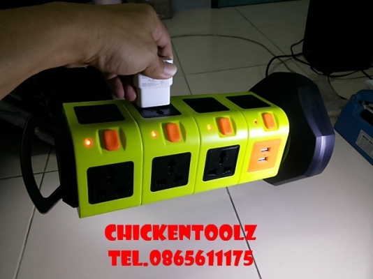ปลั๊กไฟทาวเวอร์ 4 ชั้น มีสวิทช์เปิด - ปิด แยกในแต่ละชั้น พร้อม LED สีแดงจะติดโชว์เมื่อเปิดสวิทช์ใช้งาน สายไฟยาว 1.5 ม. รุ่นใหม่ม้วนสายไฟเก็บได้ มีปลั๊กไฟทั้งหมด 15 ปลั๊ก และ 2 port USB ปลั๊กแน่นเสียบแล้วไม่มีหลวม โยกคลอน ปลั๊กไฟทาวเวอร์ 4 ชั้น มีสวิทช์เปิด - ปิด แยกในแต่ละชั้น พร้อม LED สีแดงจะติดโชว์เมื่อเปิดสวิทช์ใช้งาน สายไฟยาว 1.5 ม. รุ่นใหม่ม้วนสายไฟเก็บได้ มีปลั๊กไฟทั้งหมด 15 ปลั๊ก และ 2 port USB ปลั๊กแน่นเสียบแล้วไม่มีหลวม โยกคลอน