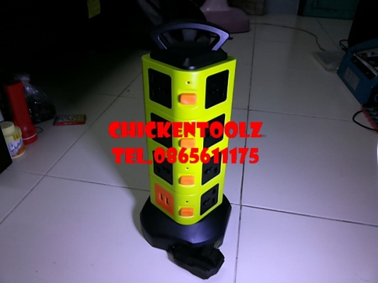 ปลั๊กไฟทาวเวอร์ 4 ชั้น มีสวิทช์เปิด - ปิด แยกในแต่ละชั้น พร้อม LED สีแดงจะติดโชว์เมื่อเปิดสวิทช์ใช้งาน สายไฟยาว 1.5 ม. รุ่นใหม่ม้วนสายไฟเก็บได้ มีปลั๊กไฟทั้งหมด 15 ปลั๊ก และ 2 port USB ปลั๊กแน่นเสียบแล้วไม่มีหลวม โยกคลอน ปลั๊กไฟทาวเวอร์ 4 ชั้น มีสวิทช์เปิด - ปิด แยกในแต่ละชั้น พร้อม LED สีแดงจะติดโชว์เมื่อเปิดสวิทช์ใช้งาน สายไฟยาว 1.5 ม. รุ่นใหม่ม้วนสายไฟเก็บได้ มีปลั๊กไฟทั้งหมด 15 ปลั๊ก และ 2 port USB ปลั๊กแน่นเสียบแล้วไม่มีหลวม โยกคลอน
