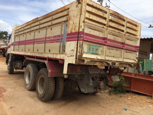 ขายสิบล้อพ่วงดั้ม3คานแท้HINO MEGA344แรงซีรี่ย์500Euro3ปี2553 ขายสิบล้อพ่วงดั้ม3คานแท้HINO MEGA344แรงซีรี่ย์500Euro3ปี2553