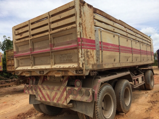 ขายสิบล้อพ่วงดั้ม3คานแท้HINO MEGA344แรงซีรี่ย์500Euro3ปี2553