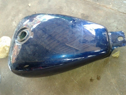 ขายถังsteed 400ถังเล็ก สีใหม่ข้างในใสไม่มีสนิม