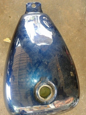 ขายถังsteed 400ถังเล็ก สีใหม่ข้างในใสไม่มีสนิม