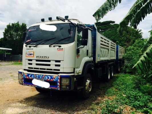 ขายรถพ่วง 22 ล้อ แม่.ลูก กะบะเหล็กดั้ม อู่.สามมิตร ISUZU 360 ปี.53  รถสวย ราคา.2500000 ต่อรอง สนใจรีบโทรจองด่วน