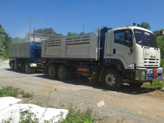 ขายรถพ่วง 22 ล้อ แม่.ลูก กะบะเหล็กดั้ม อู่.สามมิตร ISUZU 360 ปี.53  รถสวย ราคา.2500000 ต่อรอง สนใจรีบโทรจองด่วน