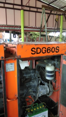 เครื่องปั่นไฟ Airman 60KVA เครื่องยนต์ Hino สภาพดี พร้อมใช้งาน 0818481185