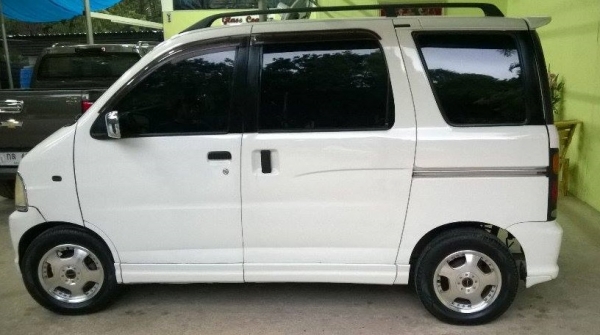 DAIHATSU ATRAI CUSTOM S230G สีขาว ตัว TOP 660cc TURBO