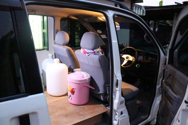 DAIHATSU ATRAI CUSTOM S230G สีขาว ตัว TOP 660cc TURBO