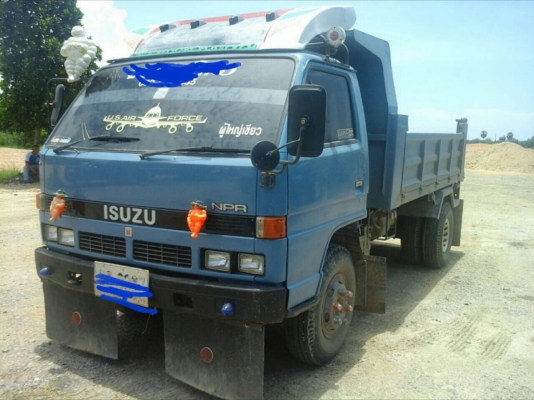 ขายหกล้อดั้มพ์ NPR59LU5M ปี37 แอร์ เพาเวอร์ ดั้มสามมิตร สภาพสวยพร้อมใช้