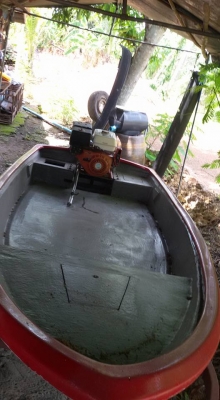 ขายเรือ+เครื่อง13แรงไฟฟ้า+เทรลเลอร..29000
