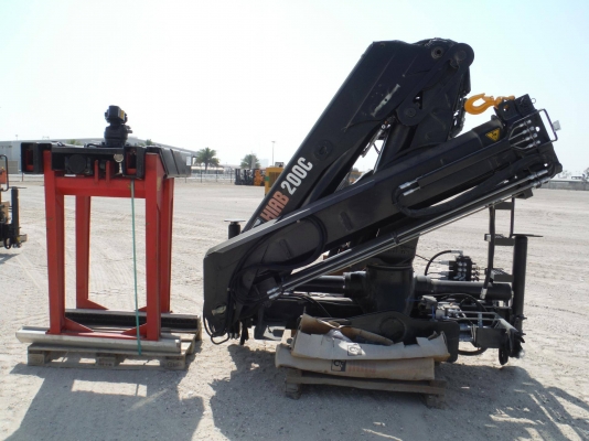 ขาย UNUSED 2008 HIAB 200C-2 7 Ton Knuckle Boom Crane