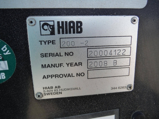 ขาย UNUSED 2008 HIAB 200C-2 7 Ton Knuckle Boom Crane