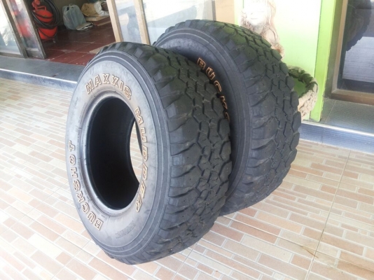 ยาง MUD MAXXIS BUCKSHOT 31x10.5 ปี 2014 มี 2 เส้นครับ