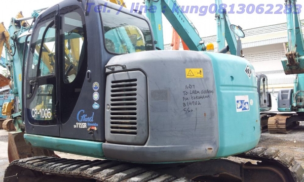 Kobelco SK115SR-1ES # YV04-03764 รถนอก นำเข้า โทร.กุ้ง:0813062283