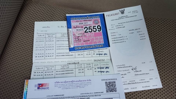 Honda Click play สภาพสวย สต๊าตง่าย ขับดี ทะเบียน 357