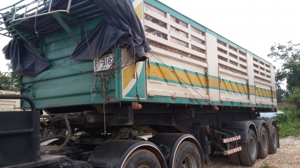 หางเซมิดั้ม สามมิตร 3 เพลาแท้ หางเซมิดั้ม สามมิตร 3 เพลาแท้