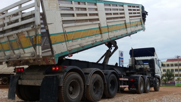 หางเซมิดั้ม สามมิตร 3 เพลาแท้ หางเซมิดั้ม สามมิตร 3 เพลาแท้