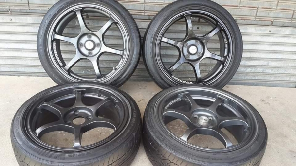 RG2 ขอบ 17 4รู100 พร้อมยางสวยๆ RG2 ขอบ 17 4รู100 พร้อมยางสวยๆ