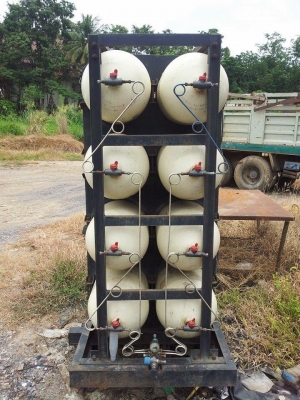 ขายถังแก๊ส NGV 8ถังพร้อมอุปกรณ์