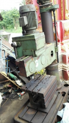 ********Sold Out!! ******** เจาะเรเดียล KAO MING Made in Taiwan 80 cm. เครื่องจอดพร้อมปั้น โทร 089-2499-123 นครปฐม