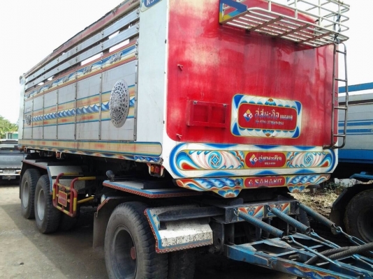 ขาย ISUZU 360 พ่วงแม่ลูก กระบะเนียมดั๊ม อู่ ส สหะกิจ รถปี 53