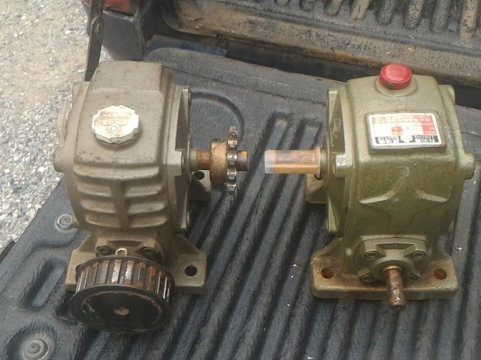 ชุดเกียร์ทดขนาดอัตราทด 1/ 20 รายละเอียดตามภาพ