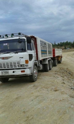 Hino 3 ใบ ปัด เครื่อง PO9 (320 แรง อินเตอร์เทอโบ) แรงโดนใจ ยางดี ช่วงล่างเด่น พร้อมแอร์ ดั้มต่อจากสหกิจ ทั้งแม่ ลููก