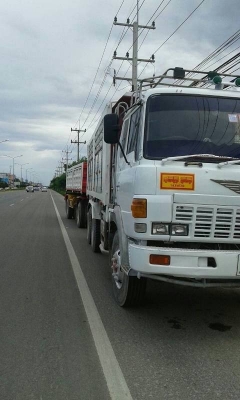 Hino 3 ใบ ปัด เครื่อง PO9 (320 แรง อินเตอร์เทอโบ) แรงโดนใจ ยางดี ช่วงล่างเด่น พร้อมแอร์ ดั้มต่อจากสหกิจ ทั้งแม่ ลููก