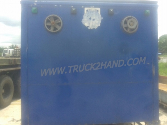 ตู้บรรทุก ตู้แห้ง 3 ประตู ยกลงจากรถ ISUZU NPR 120 แรง ภายในยาว 4.85 เมตร กว้าง 2.06 เมตร สูง 1.82 เมตร