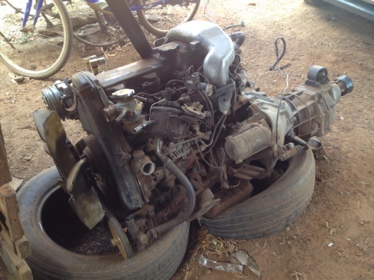 ขายเครื่อง+เกียร์ รถตู้ TOYOTA 2L ดีเซล สภาพดี อุปกรณ์ครบ