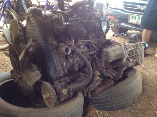 ขายเครื่อง+เกียร์ รถตู้ TOYOTA 2L ดีเซล สภาพดี อุปกรณ์ครบ