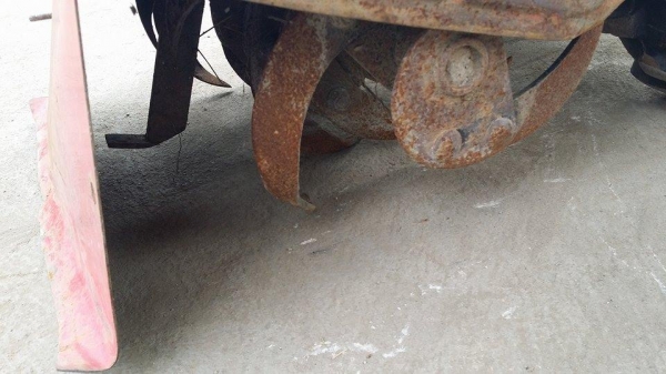 นำเข้าจากญี่ปุ่น รถพรวนดินเดินตาม HONDA  รุ่น FU600  เก่าญี่ปุ่น  เครื่องยนต์ติดง่าย  สภาพสวยพร้อมใช้งาน