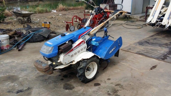 นำเข้าจากญี่ปุ่น รถพรวนดินเดินตาม ISEKI  รุ่น C63 ขนาด 6 แรง เก่าญี่ปุ่น สตาร์ทกุญแจ เครื่องยนต์ติดง่าย