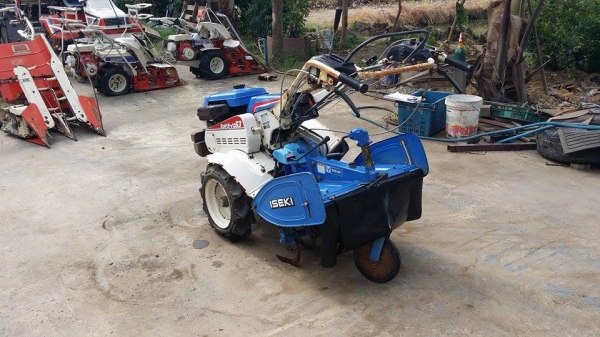 นำเข้าจากญี่ปุ่น รถพรวนดินเดินตาม ISEKI  รุ่น C63 ขนาด 6 แรง เก่าญี่ปุ่น สตาร์ทกุญแจ เครื่องยนต์ติดง่าย