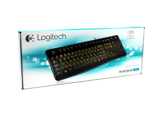 KEYBOARD แบบ USB จาก LOGITECH รุ่น K120 ราคาเบาๆ 300 บาทรวมค่าจัดส่ง